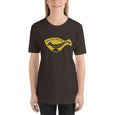 “Wood is Warm” T-Shirt—Yellow Graphic